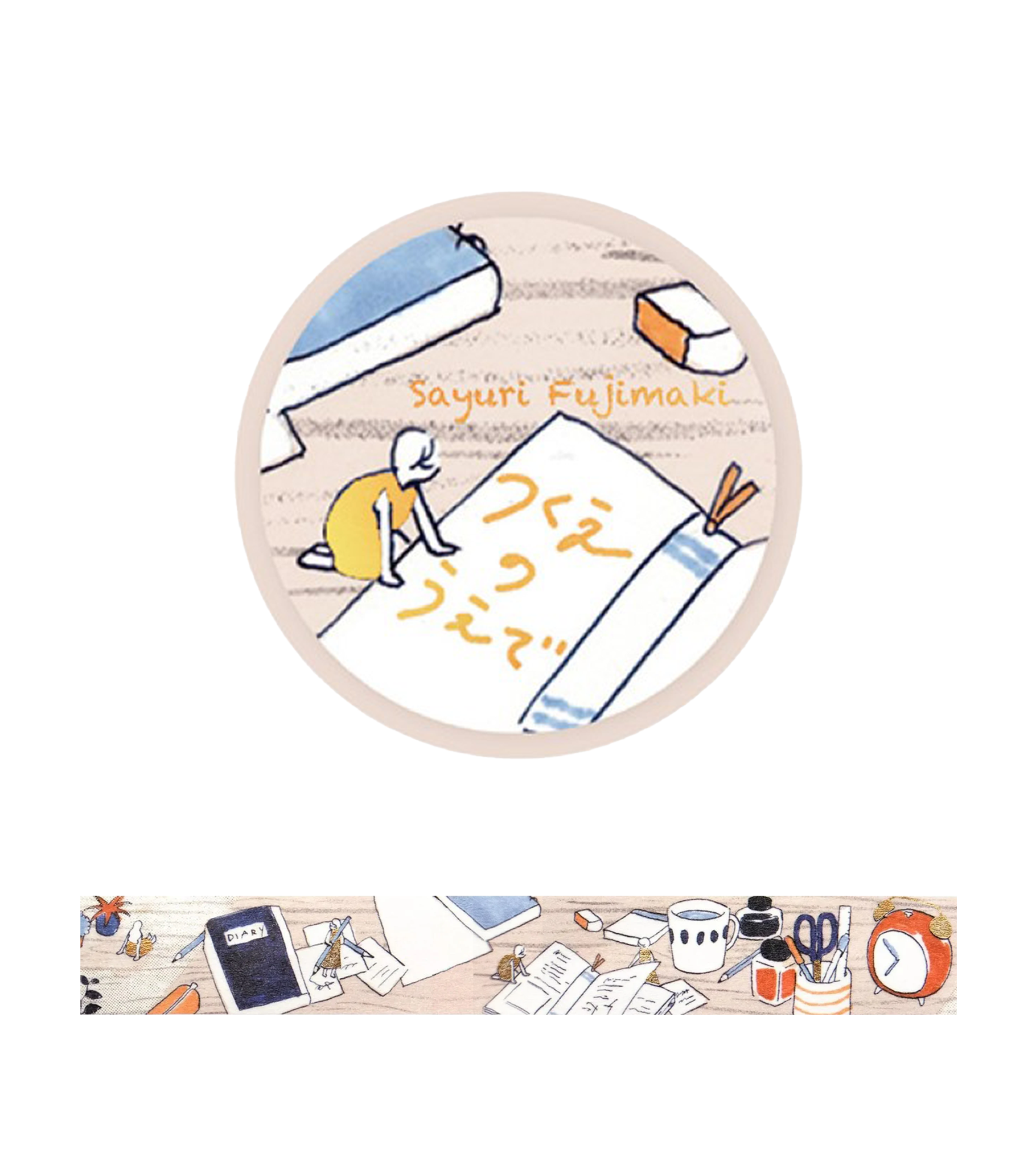 Sayuri Fujimaki On The Desk Washi Tape