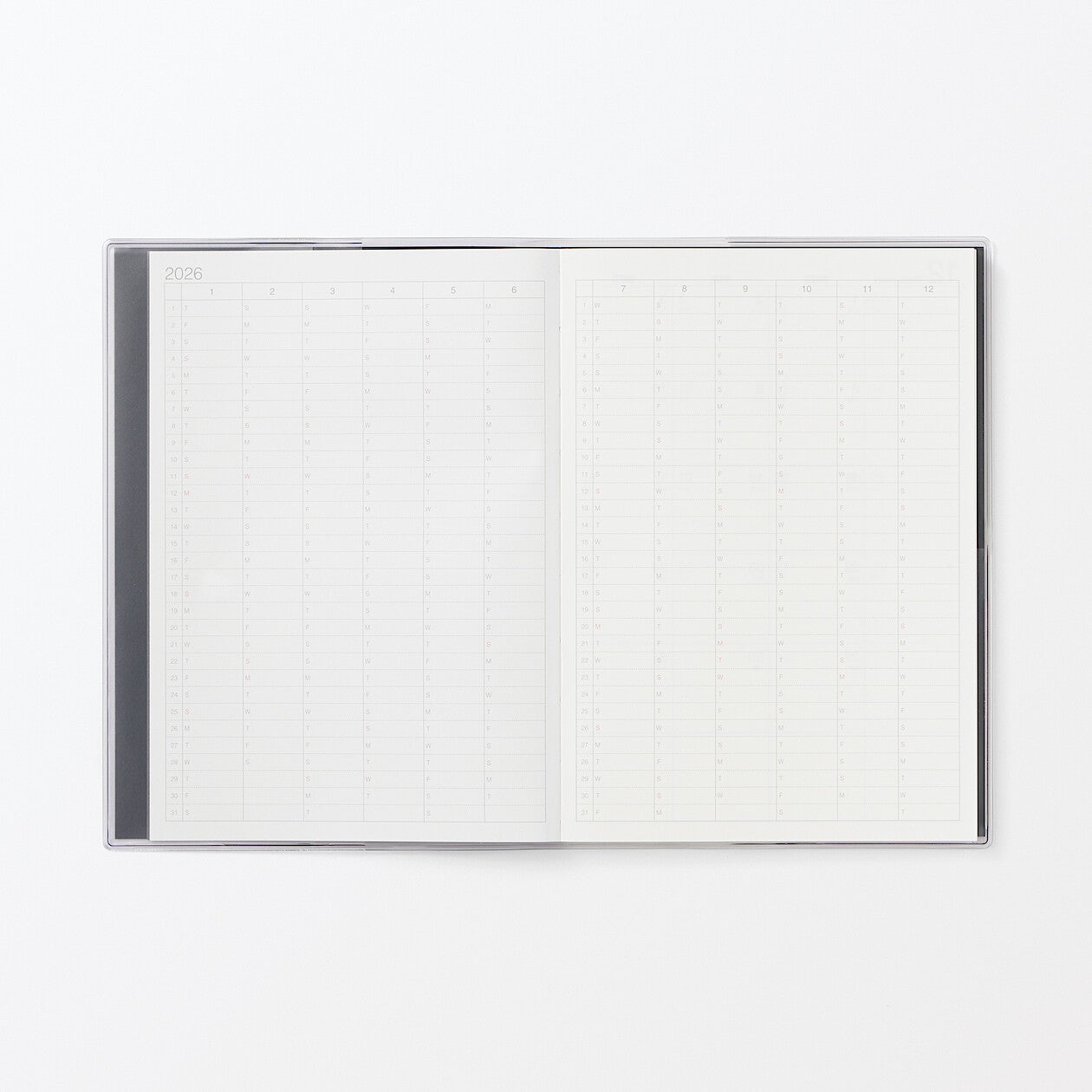 AGENDA MUJI B6 2026