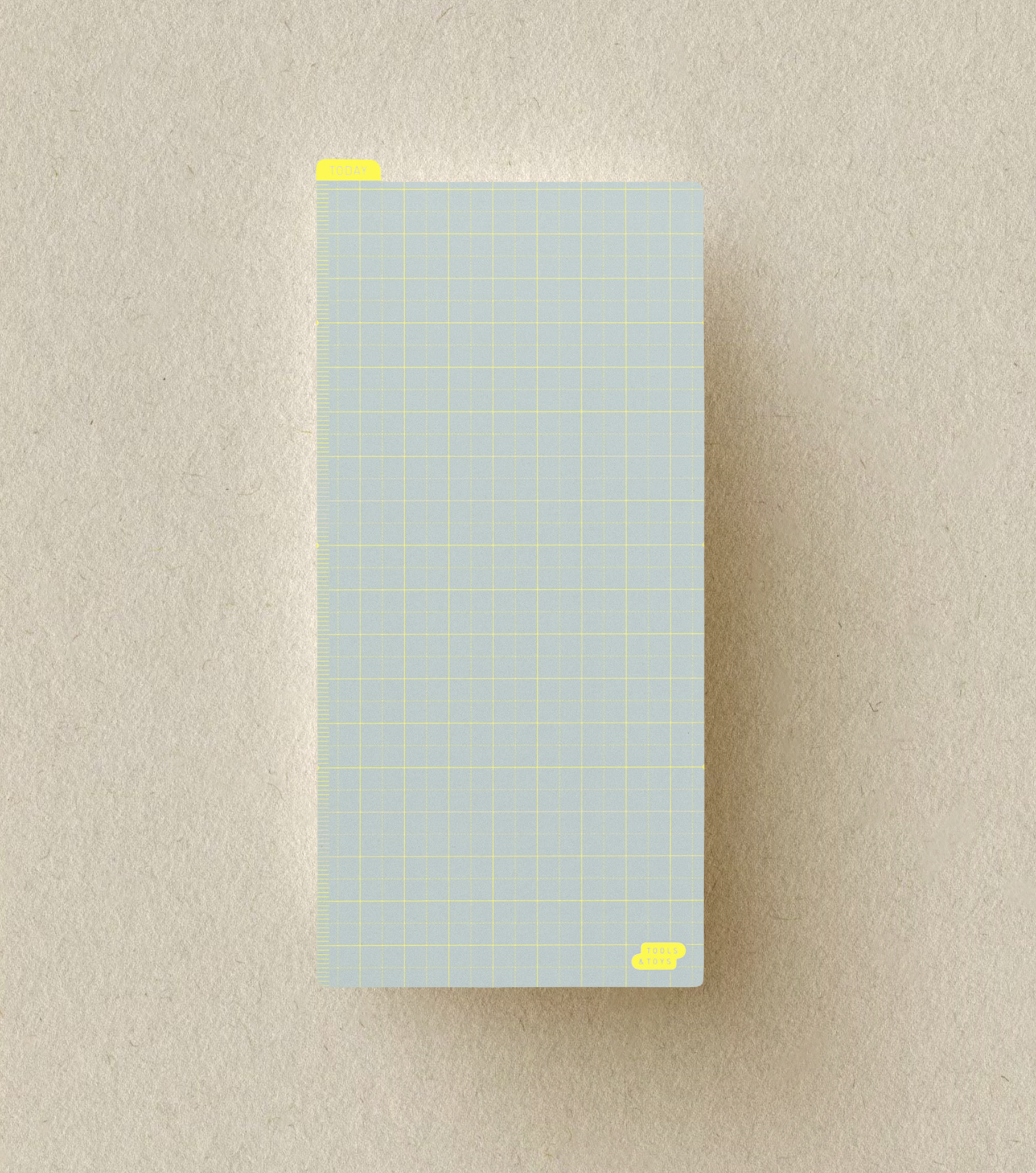 WEEKS PENCIL BOARD ICE GRAY x YELLOW